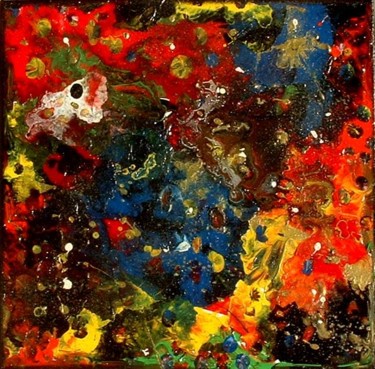 Peinture intitulée "Océan secret" par Joel Jambou, Œuvre d'art originale, Huile