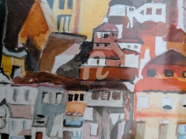 Pintura intitulada "verão quente" por Damenós, Obras de arte originais