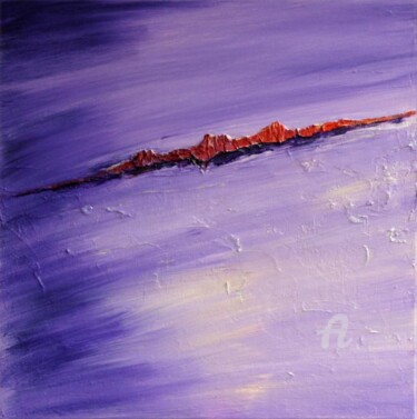 Peinture intitulée "ANTARCTIQUE" par Alain Oviste, Œuvre d'art originale