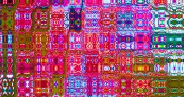 Digital Arts titled "pink circuits" by Chris Lee, Original Artwork