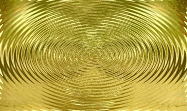 Digital Arts titled "gold waves" by Chris Lee, Original Artwork
