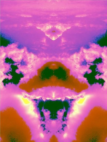 Digital Arts titled "pink laugh face" by Chris Lee, Original Artwork