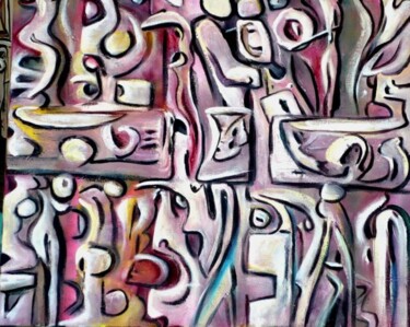 Painting titled "Orpheus (in progres…" by Leonardus Aarts, Original Artwork