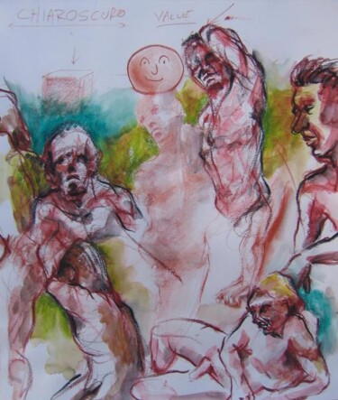 Drawing titled "NUMBER 87" by David Schoffman, Original Artwork