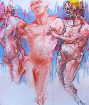 Drawing titled "NUMBER 88" by David Schoffman, Original Artwork