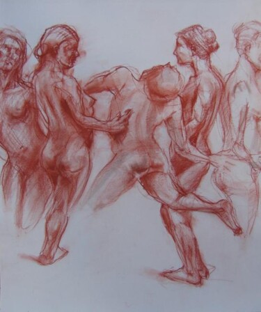 Drawing titled "NUMBER 92" by David Schoffman, Original Artwork