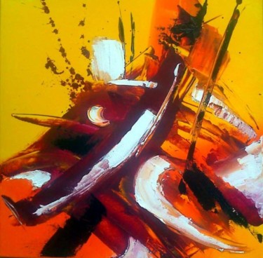 Peinture intitulée "Désir" par Jean-Louis Gaillard, Œuvre d'art originale, Huile