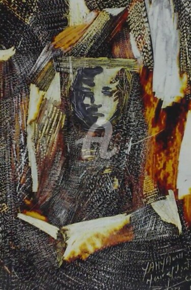 Peinture intitulée "Spleen2.jpg" par El Yahyaoui Noureddine/ Maison Des Arist, Œuvre d'art originale