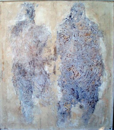 Peinture intitulée "Au meme rythme" par Catherine Monmarson, Œuvre d'art originale