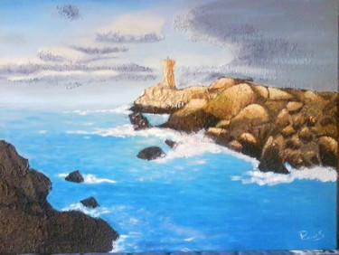 Peinture intitulée "ploumanach" par Drindrine, Œuvre d'art originale