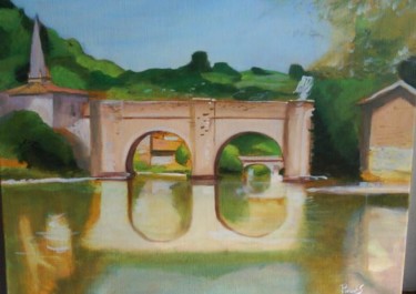 Peinture intitulée "reflet" par Drindrine, Œuvre d'art originale