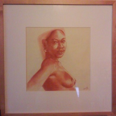 Peinture intitulée "sanguine" par Drindrine, Œuvre d'art originale