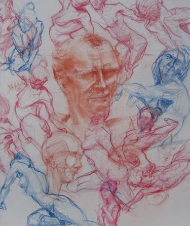 Drawing titled "NUMBER 94" by David Schoffman, Original Artwork