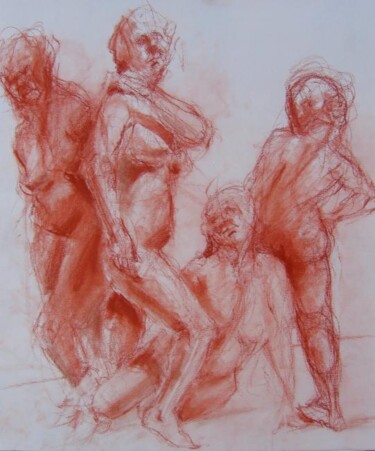 Drawing titled "NUMBER 100" by David Schoffman, Original Artwork