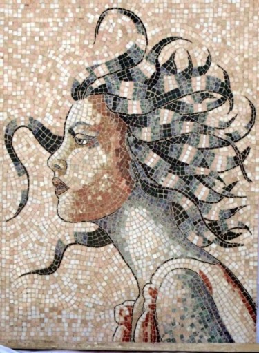 Artesanía titulada "Rosa Medusa" por Stéphanie Dupire, Obra de arte original