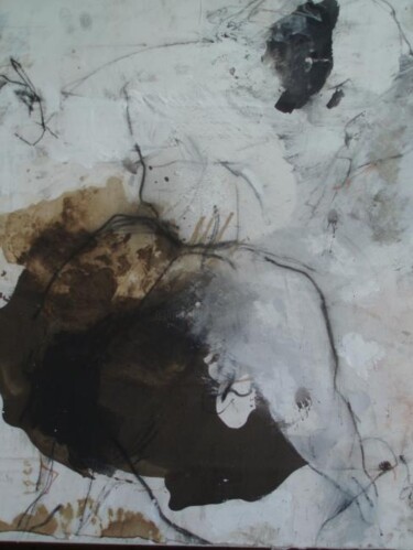 Peinture intitulée "la breche" par Catherine Monmarson, Œuvre d'art originale