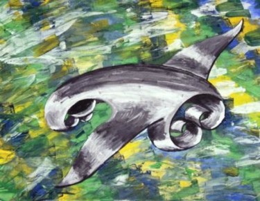 Peinture intitulée "ETERNEL DES ARMEES" par Yann Jost, Œuvre d'art originale, Huile