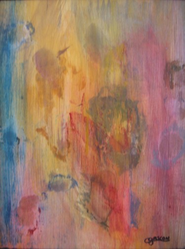 Le monde des esprits Peinture intitulée "Le monde des esprits" par Claude Gascon, Œuvre d'art originale, Acrylique