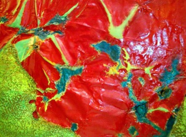 Peinture intitulée "Dune" par Séverine Joly (Carré comme Orange), Œuvre d'art originale, Huile