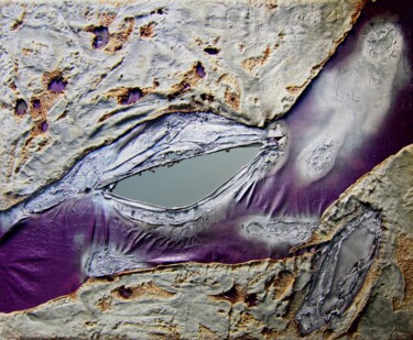 Peinture intitulée "Tableau contemporai…" par Séverine Joly (Carré comme Orange), Œuvre d'art originale, Acrylique