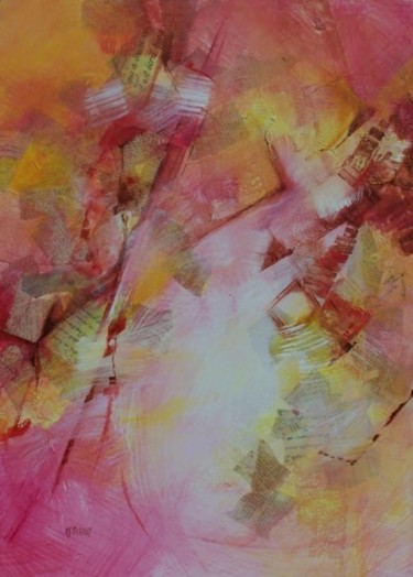 Peinture intitulée "afferret_Entre_nous…" par Anne-Frédérique Ferret, Œuvre d'art originale, Huile