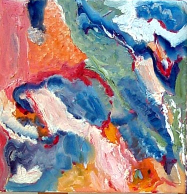 Painting titled "Nestling" by Angelo Di Pietrantonio, Original Artwork, Oil