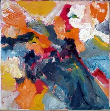 Painting titled "Emerge" by Angelo Di Pietrantonio, Original Artwork, Oil
