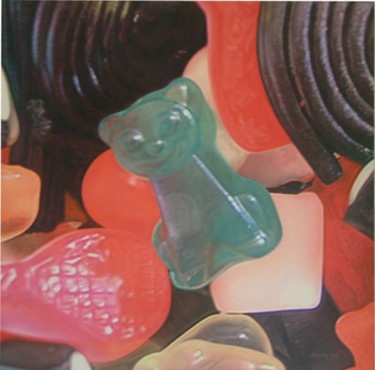 Peinture intitulée "regalons nous !!" par Diem, Œuvre d'art originale, Huile