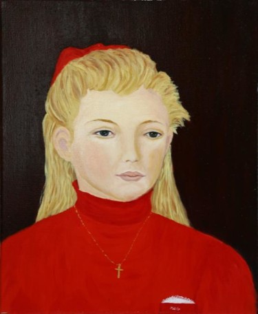 Peinture intitulée "Juliette" par Mog, Œuvre d'art originale, Huile