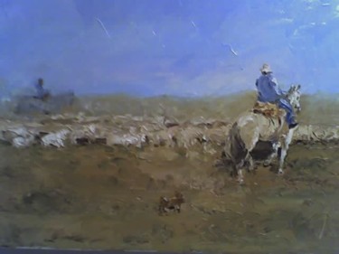 Pintura titulada "Arreo" por Ugo Paccioretti, Obra de arte original