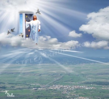 Fotografía titulada "Sobre  el cielo  de…" por Stella Khudyakova, Obra de arte original