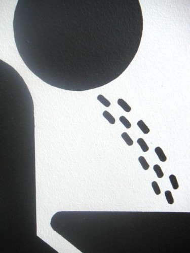 Peinture intitulée "A Break In The Rush…" par Toytoy, Œuvre d'art originale
