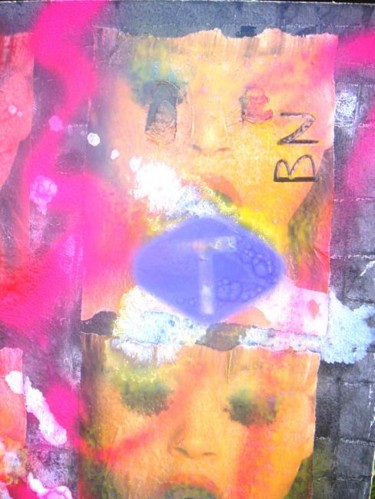 Peinture intitulée "Exo détail" par Toytoy, Œuvre d'art originale