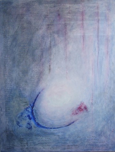 Peinture intitulée "Le fluide" par Marie-Sylvie Riviere, Œuvre d'art originale
