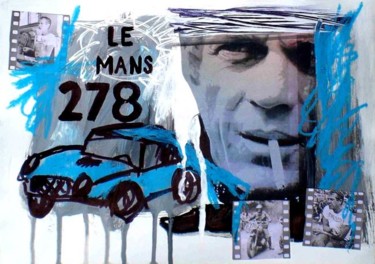 Painting titled "LE MANS ( hommage à…" by Vero Cristalli, Original Artwork