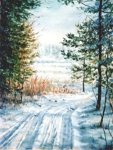 Painting titled "About-Szabruk" by Swiatecki Marek, Original Artwork