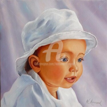 Peinture intitulée "Margaux" par Nathalie Armand, Œuvre d'art originale, Huile