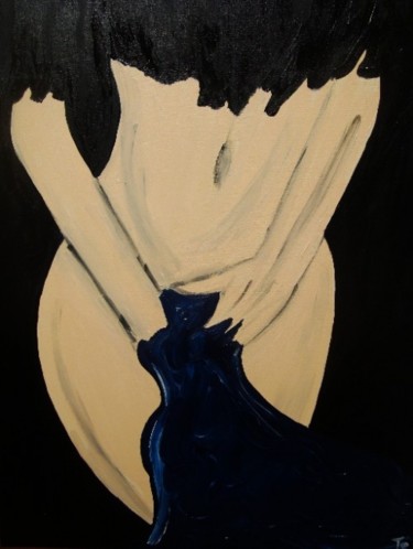 Pintura intitulada ""e de repente encon…" por Maria Teresa Duarte, Obras de arte originais, Acrílico