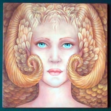 Painting titled "Solaire" by Sophie Busson, Original Artwork