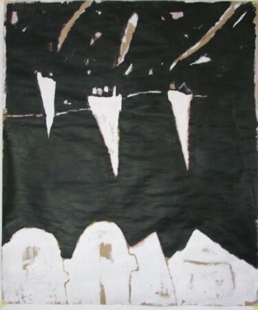 Ζωγραφική με τίτλο "BLB opus 04" από Jean-François Leon, Αυθεντικά έργα τέχνης