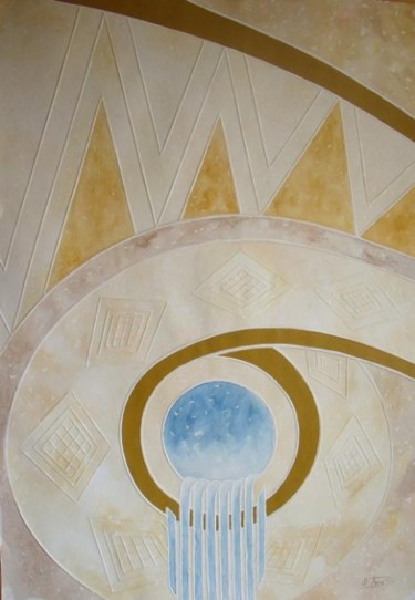 Pintura titulada "FUENTE DE VIDA" por Orlando Torres, Obra de arte original