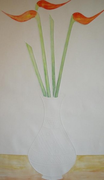 Pintura titulada "NATURAL" por Orlando Torres, Obra de arte original