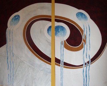 Pintura titulada "RUPTURA" por Orlando Torres, Obra de arte original