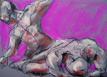 Drawing titled "NUMBER 132" by David Schoffman, Original Artwork