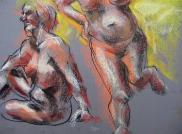 Drawing titled "NUMBER 137" by David Schoffman, Original Artwork