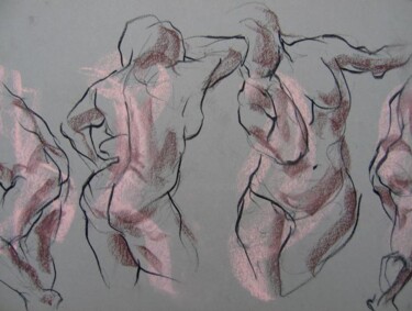 Drawing titled "NUMBER 138" by David Schoffman, Original Artwork