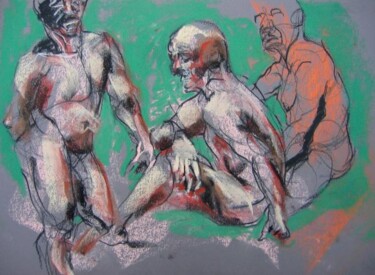 Drawing titled "NUMBER 143" by David Schoffman, Original Artwork