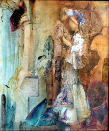 Peinture intitulée "Mariage à l'Italien…" par Catherine Ausseur, Œuvre d'art originale