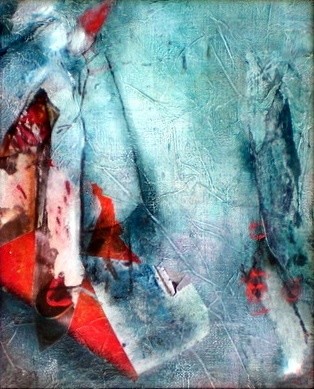 Peinture intitulée "Douces confidences" par Catherine Ausseur, Œuvre d'art originale