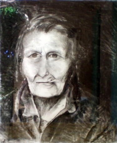 Peinture intitulée "Georgette" par Catherine Ausseur, Œuvre d'art originale